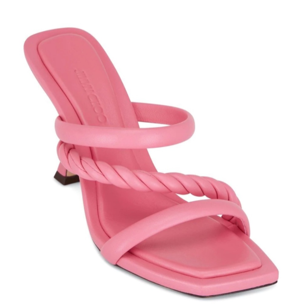Jimmy Choo Diosa 90 Pink Heel Sandal